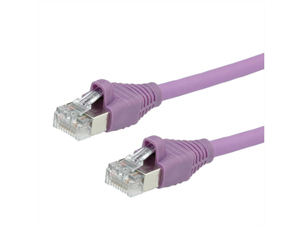 Cordon DÄTWYLER Cat.6/7 CU S/STP 4x2x AWG26, 1,2 GHz, violet, 60 m