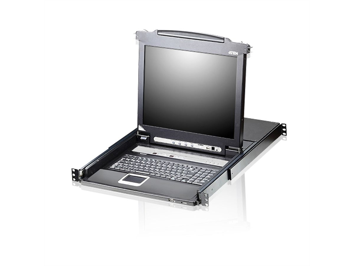 ATEN CL5708N LCD KVM Switch, USB-PS/2, VGA GB