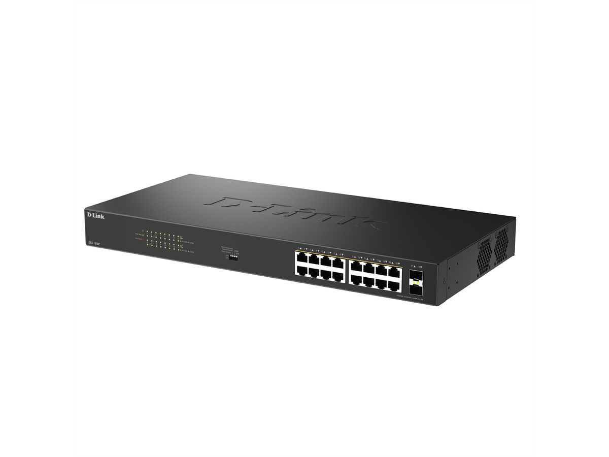 D-LINK DGS-1018P/E Switch 18 ports PoE+