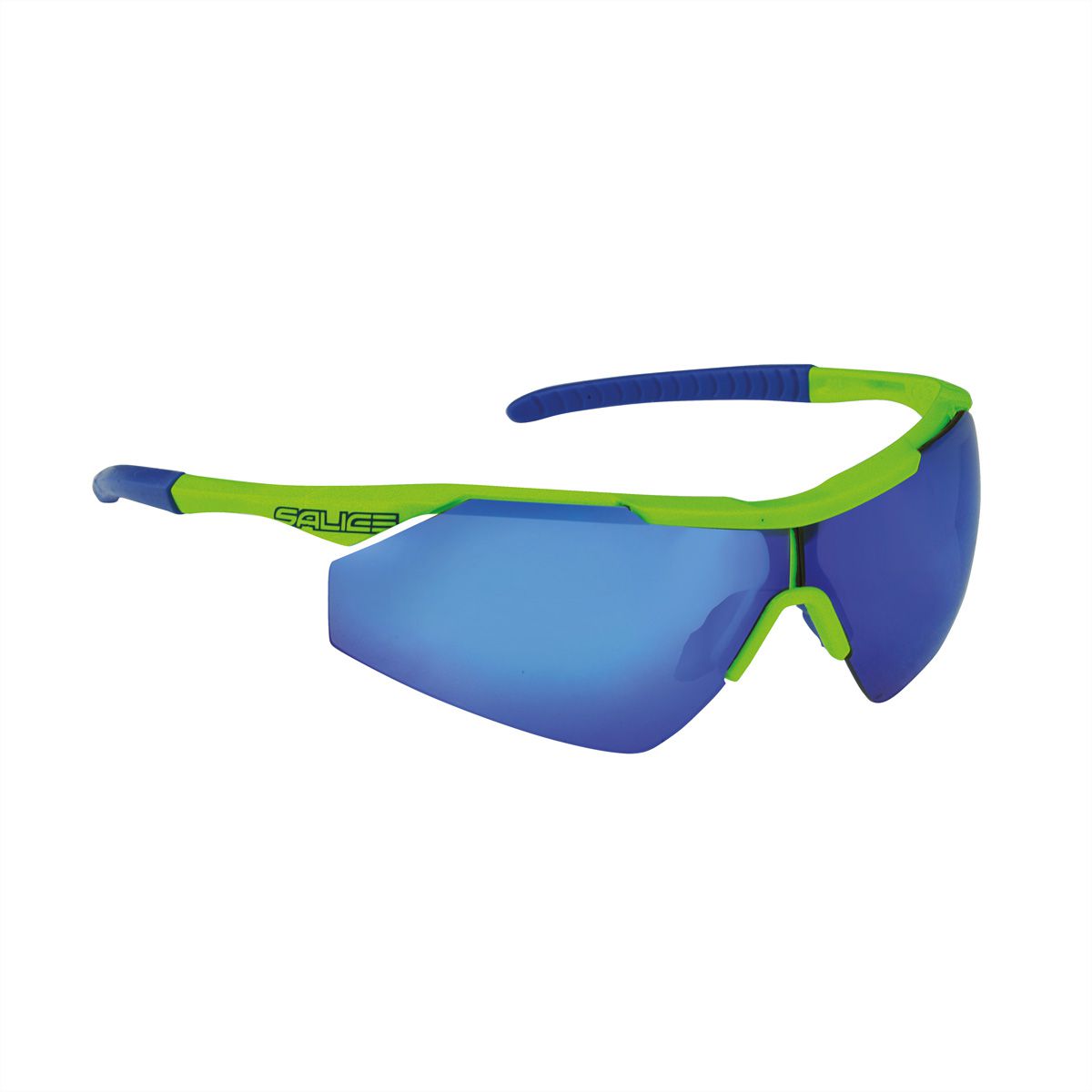 Salice Occhiali Sportbrille 004RW, Flo Green / RW Blue