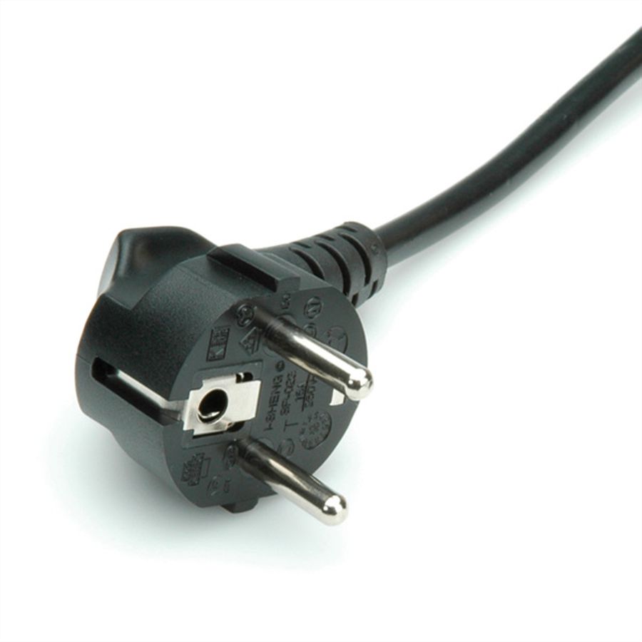 BACHMANN 19" Steckdosenleiste mit 9x C13 Buchsen, mit Schutzkontakt-Stecker