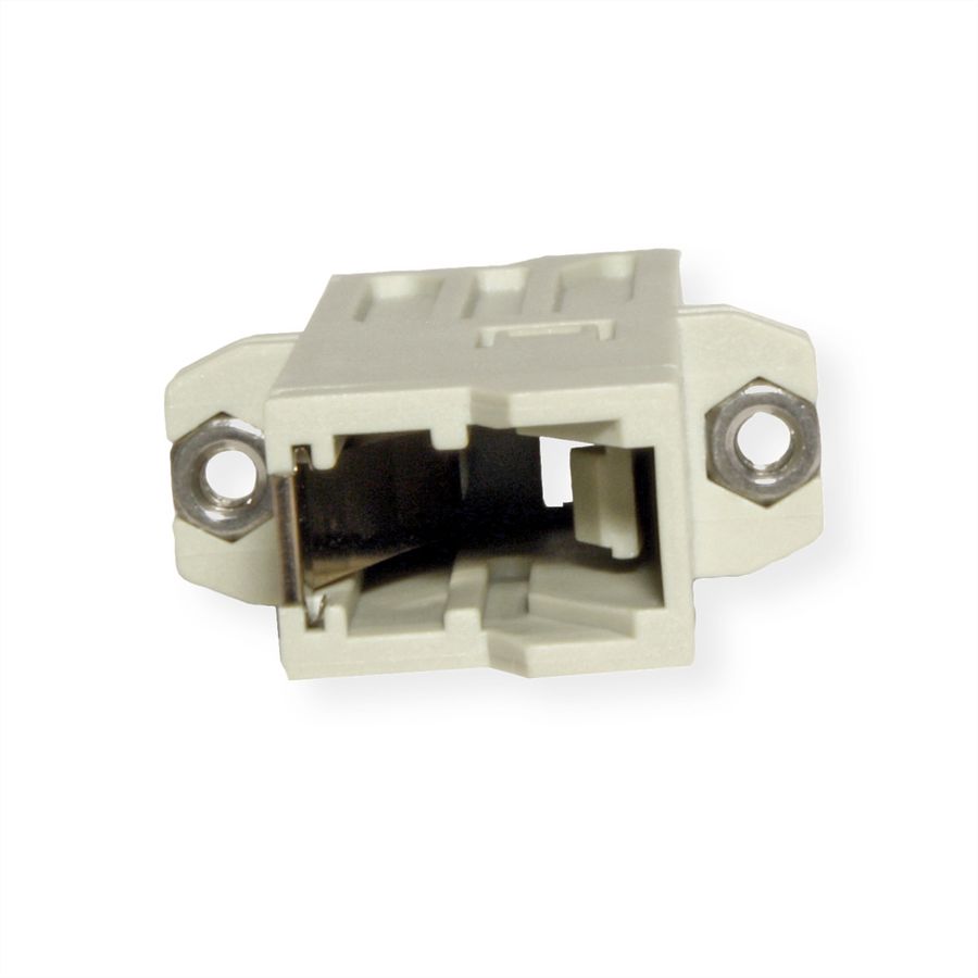 ROLINE LWL-Kupplung LSH Simplex, Multimode, beige