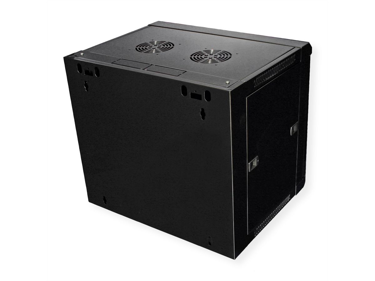 VALUE Armoire murale 9 UH (HxLxP) 500x570x450mm , noir