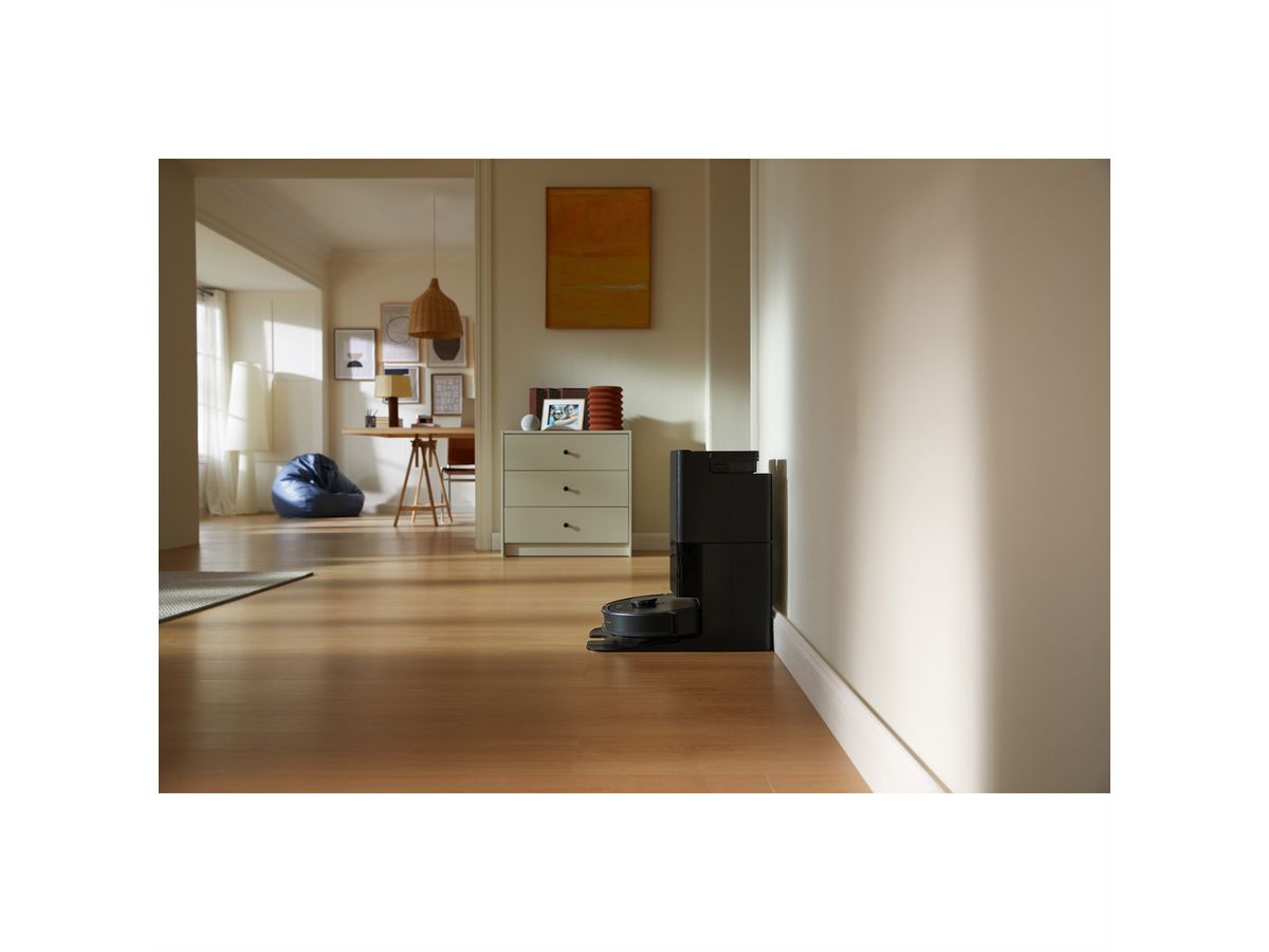 Roborock Aspirateur robot Qrevo S, noir