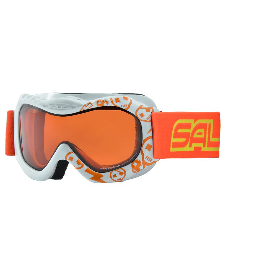 Salice Occhiali Junior Skibrille, White-Red / Da Orange