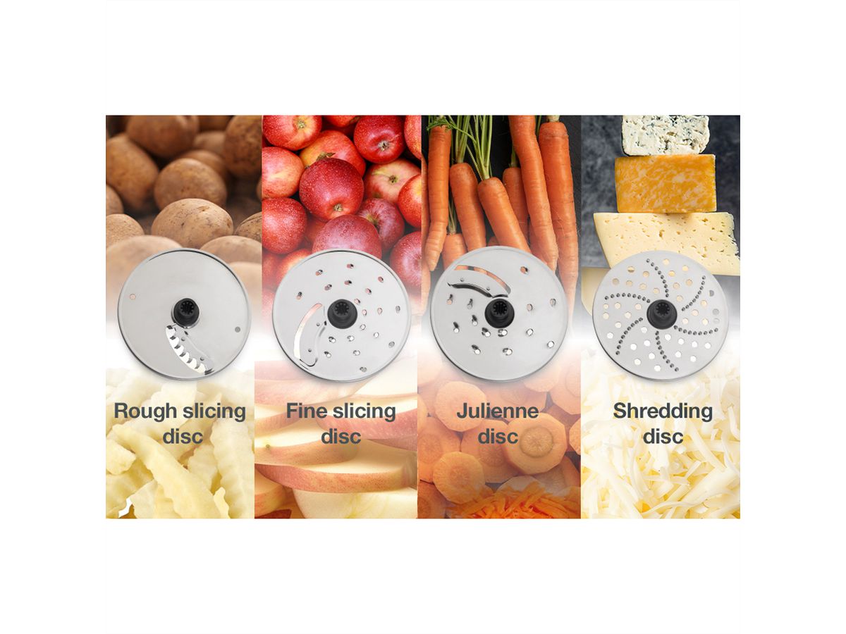 Gorenje Kompakt Küchenmaschine SBR1500E Food Processor, 1500W