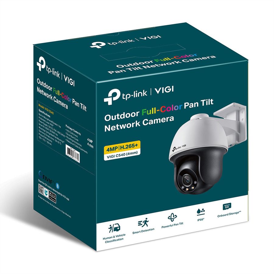 TP-Link VIGI C540(4mm) PT-Kamera 4 MP, 79°, IR-LED 30m