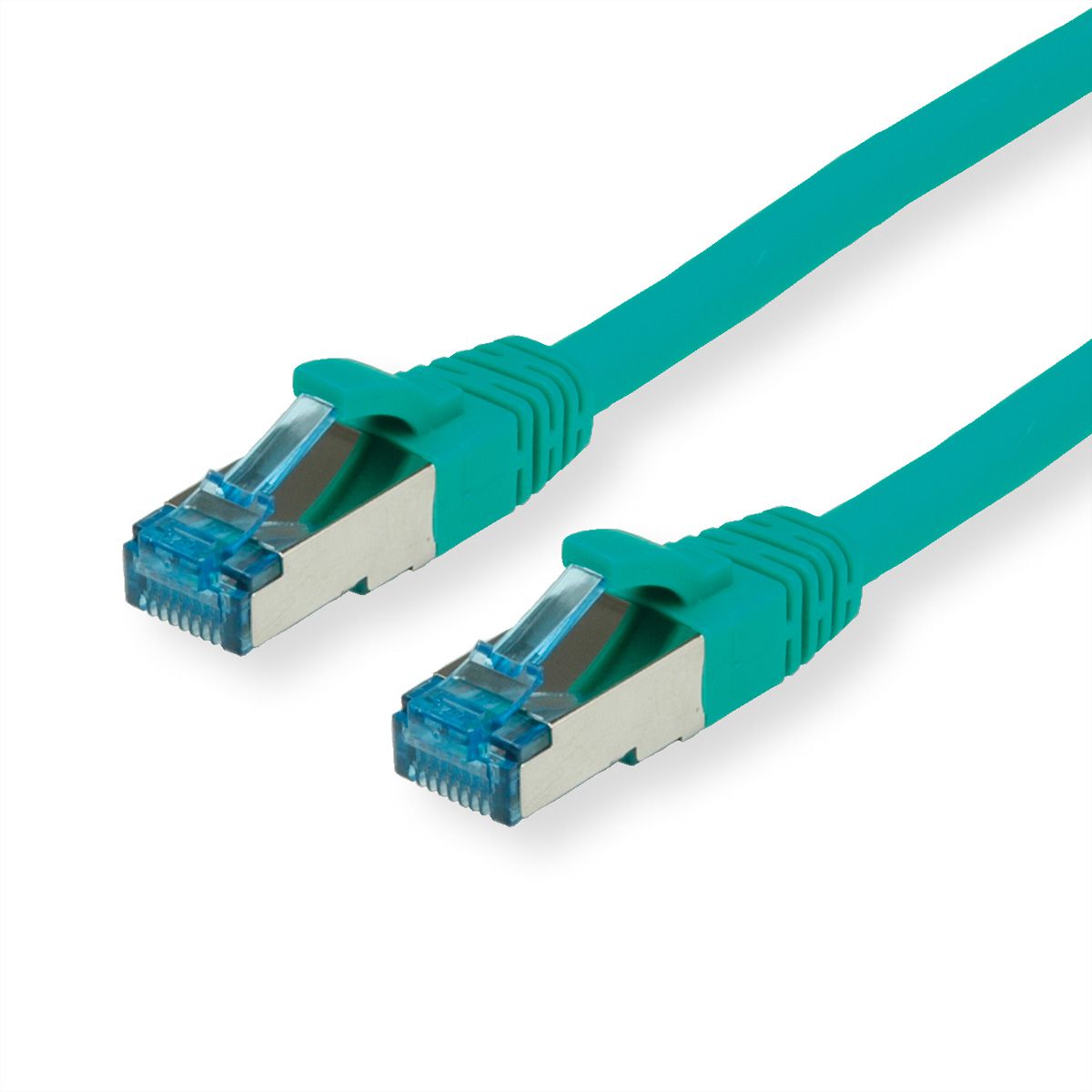 Cordon VALUE Cat.6A (Classe EA) / 10 Gigabit S/FTP, LSOH, vert, 5 m