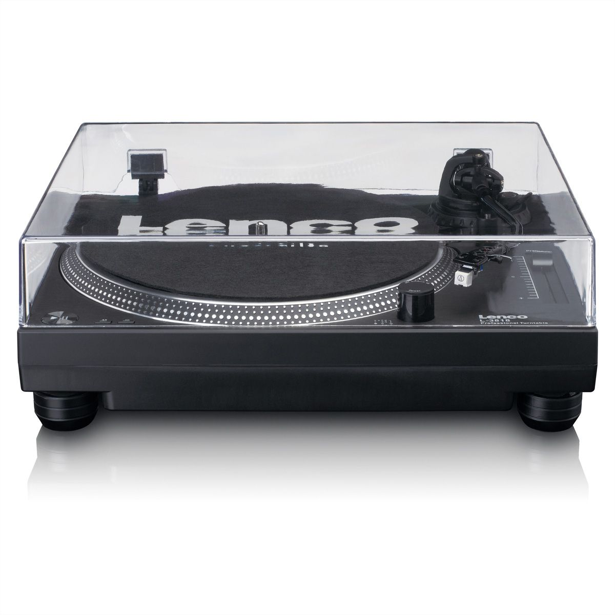 Platine vinyle Lenco L-3818BK, Noir