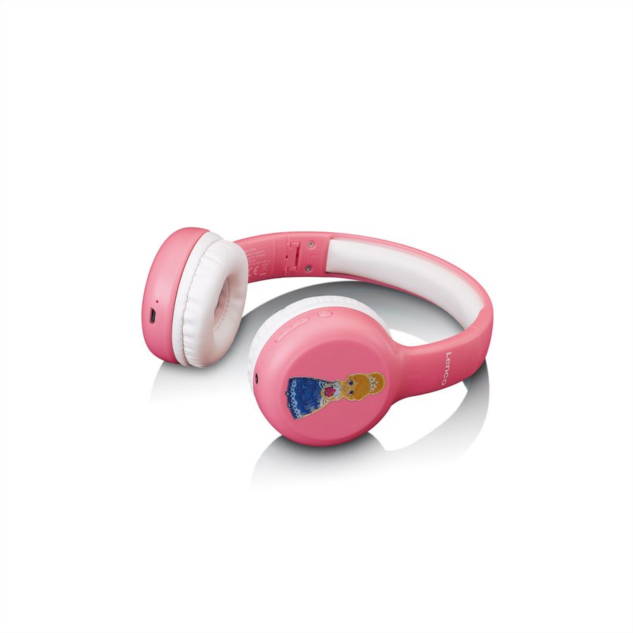 Lenco Casque Enfants HPB-110, Rose