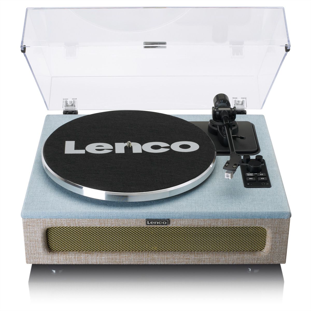 Platine vinyle Lenco LS-440, Bleu/beige