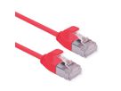 ROLINE U/FTP DataCenter Patchkabel Kat.6A (Class EA), LSOH, slim, rot, 0,3 m