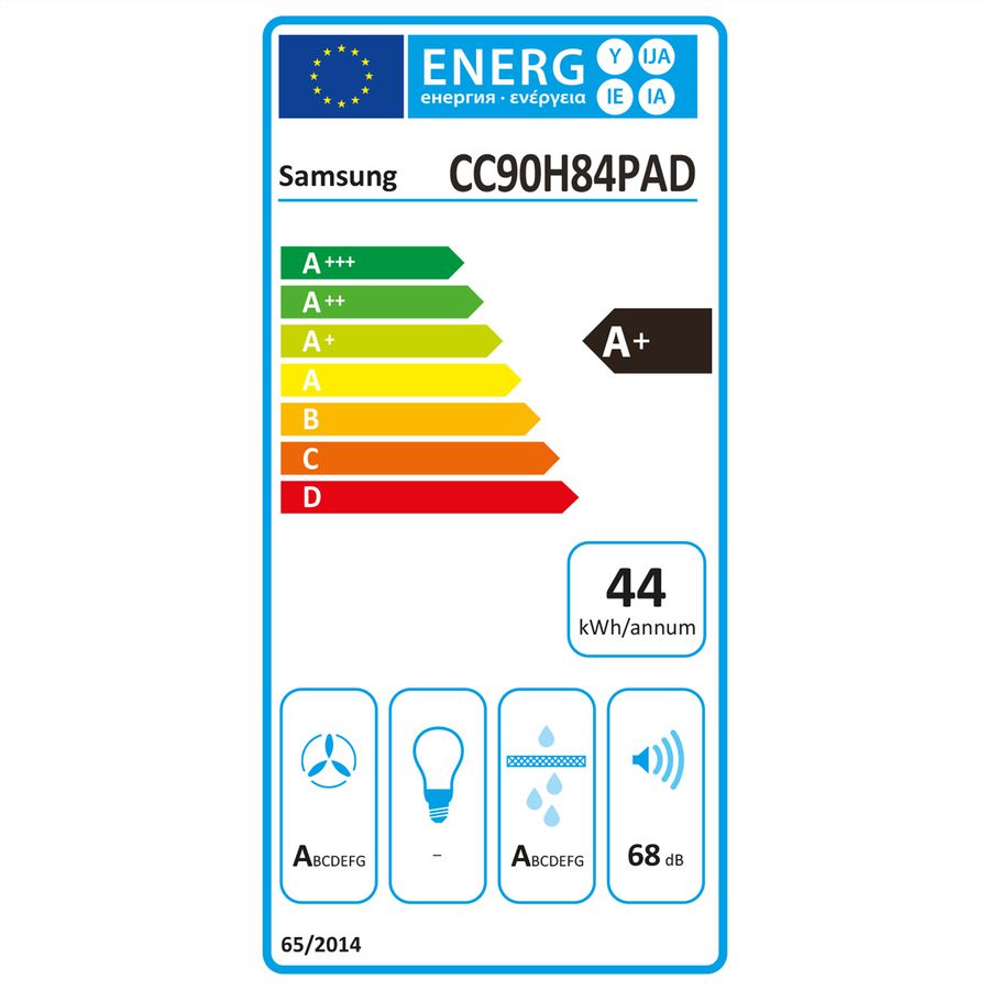 Samsung Kochfeld mit integriertem Dunstabzug 80 cm, FlexZone, 720m³/h,  A+