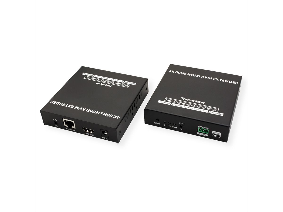 VALUE KVM Verlängerung über Cat.6/6A, HDMI, max. 120m