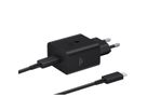 Samsung Power Adapter 45W USB-C, PowerDelivery avec câble, noir