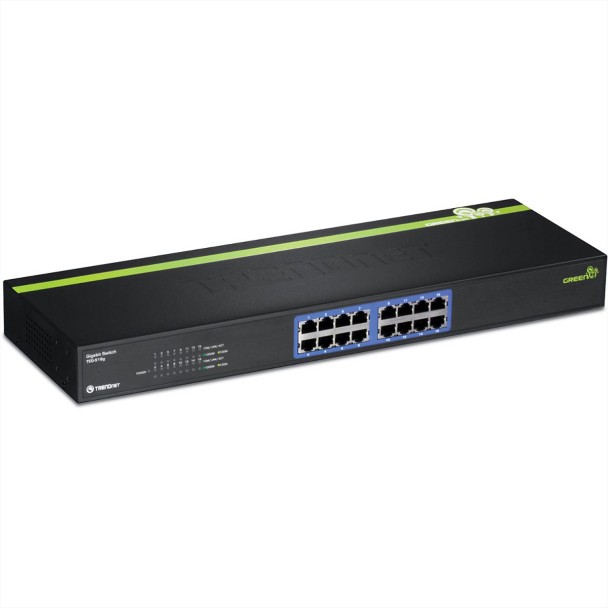 TRENDnet TEG-S16G Switch Gigabit GREENnet à 16 ports