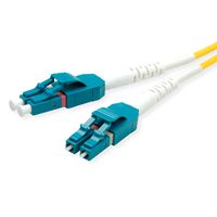 ROLINE Câble Patch FO duplex OS2, 9/125µm LC/LC, LSOH, jaune, 5 m