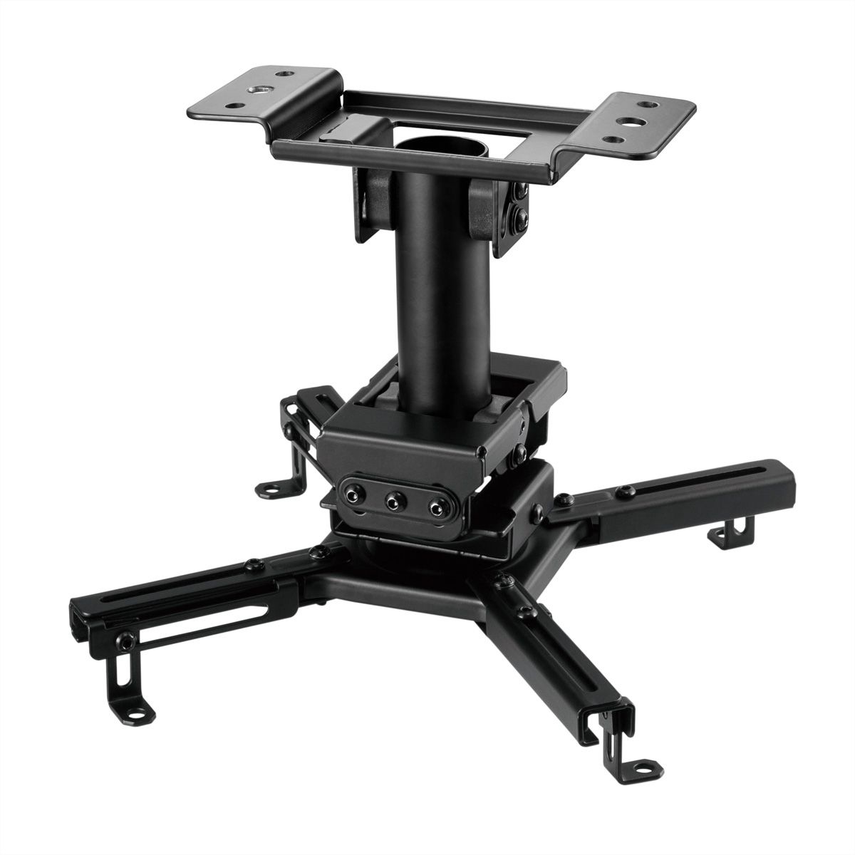 VALUE Hochbelastbare Projektor-Deckenhalterung, bis 45 kg, schwarz