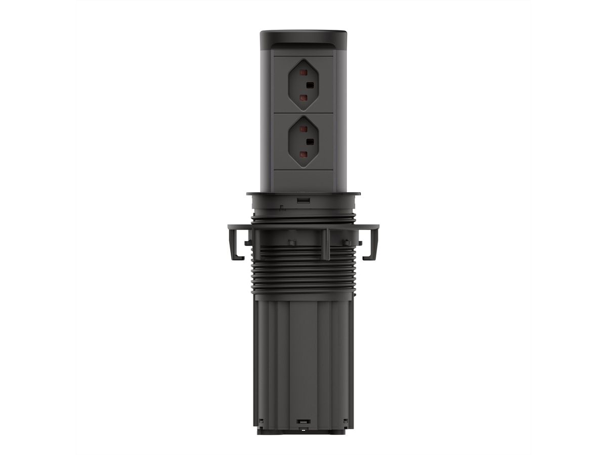 BACHMANN ELEVATOR2 2xCH T23, RAL9005 2,0 m AEH