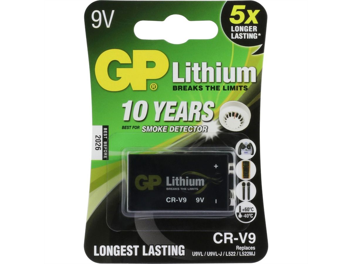 GP Batteries Lithium CR-V9 1er Blister