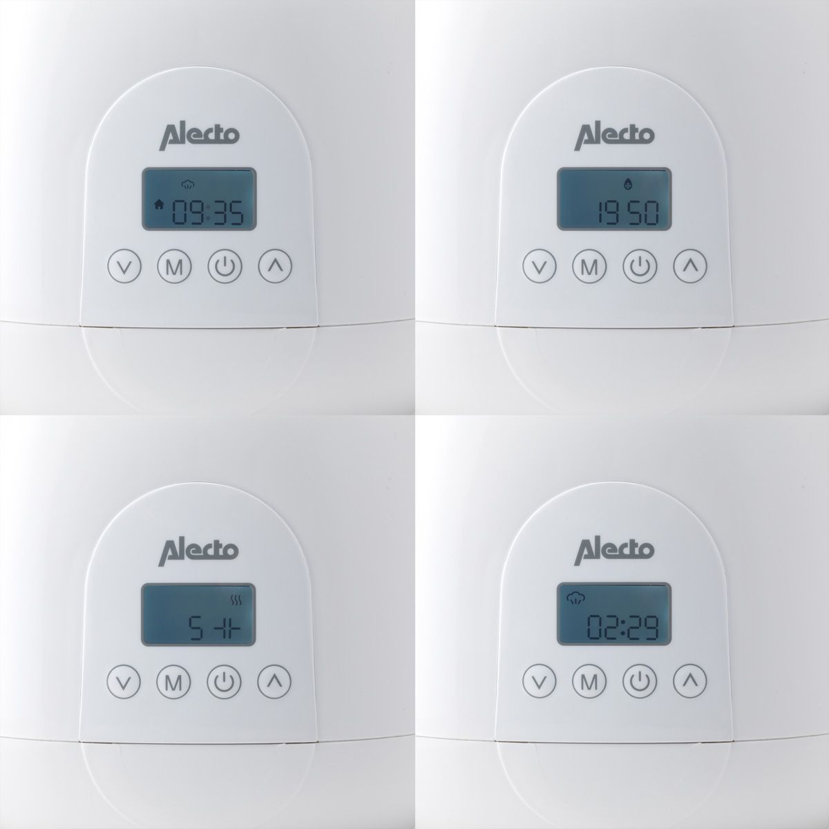 Alecto Chauffe-biberon duo BW-700TWIN numérique, pour chauffer et appliquer