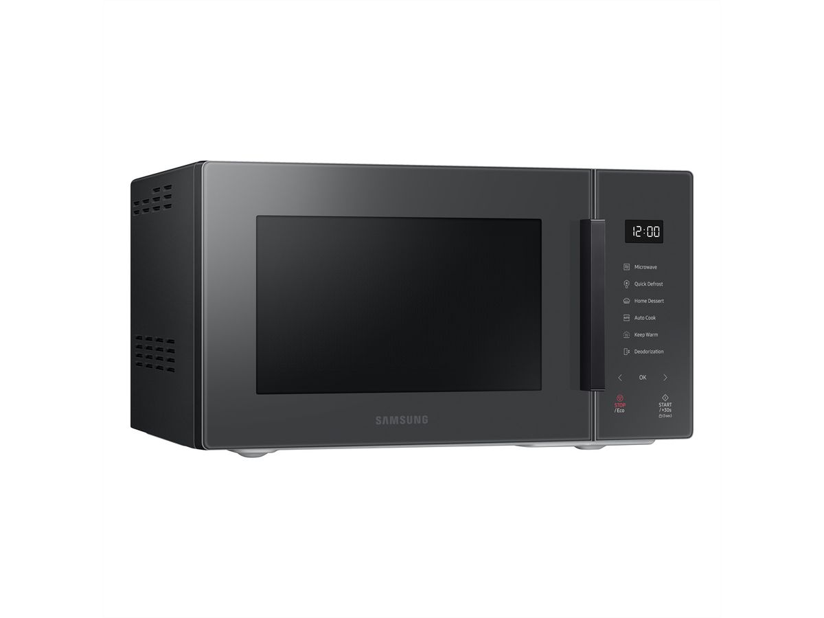 **DEMO** Samsung Mikrowelle Bespoke, Clean Charcoal, 23l, 800W, MS23T5018AC