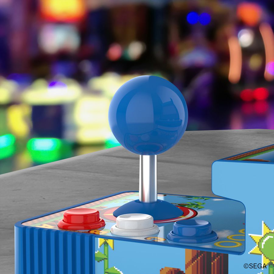 My Arcade Sonic the Hedgehog Joystick Player, Mini-Arcade, 2 Spiele, 3.5" Display