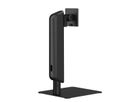 VALUE Schwerlast-LCD-Arm, freistehend, höhenverstellbar, 17-49 Zoll, bis 18 kg, schwarz