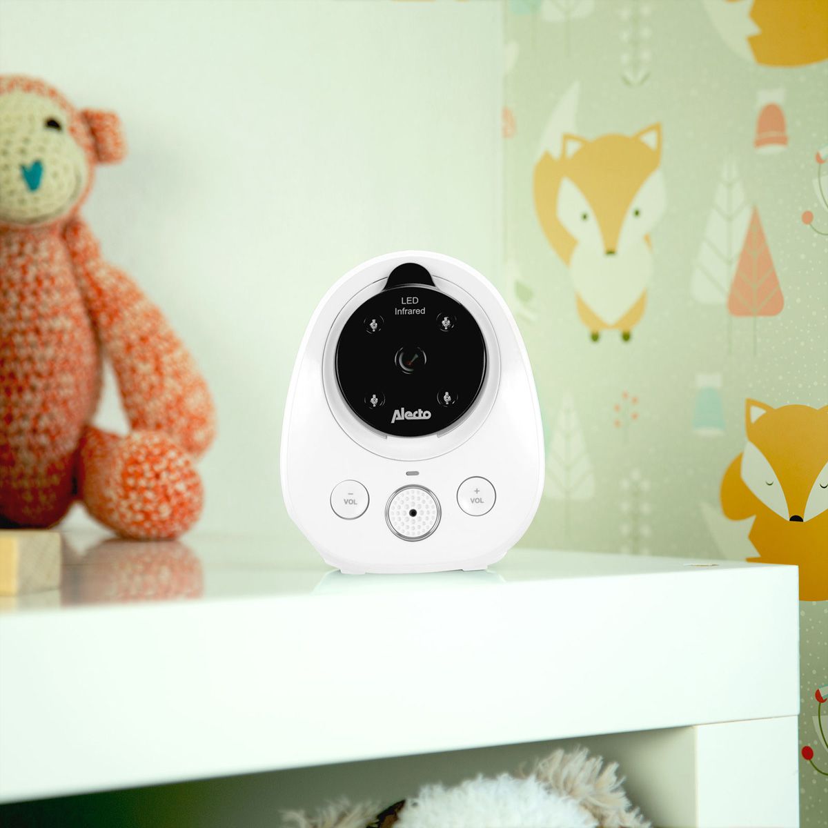 Alecto Babyphone DVM-77, Blanc