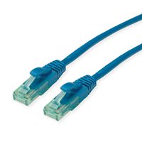 ROLINE RM Patchkabel Cat.6A UTP, blau, 10 m