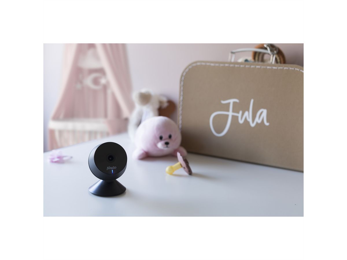 Alecto Babyphone SMARTBABY5BK, Noir