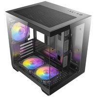 ANTEC CX60M ARGB Boîtier PC Mini Tour Micro-ATX, noir