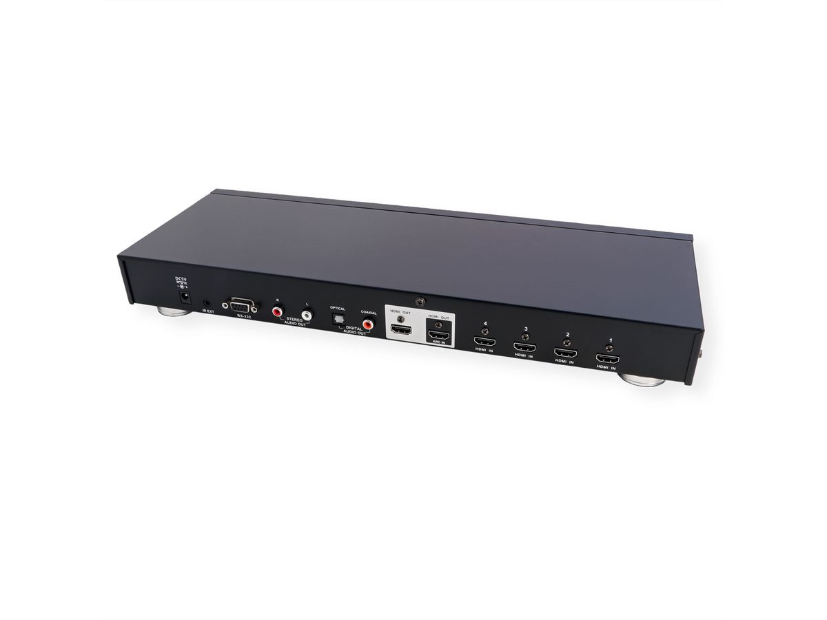 ATEN VS482 Commutateur HDMI True 4K à 4 ports, avec deux sorties