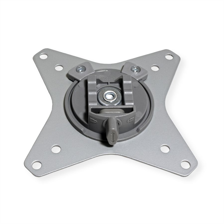 ROLINE Support double LCD, vérin à gaz, 5 articulations, fixation sur bureau, 17-23", jusqu'à 2x 9 kg, argent