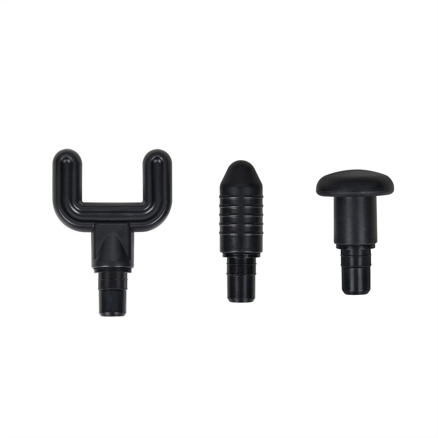 Melissa Massagepistole 16770048, wiederaufladbar, LED, 4 Köpfe, schwarz