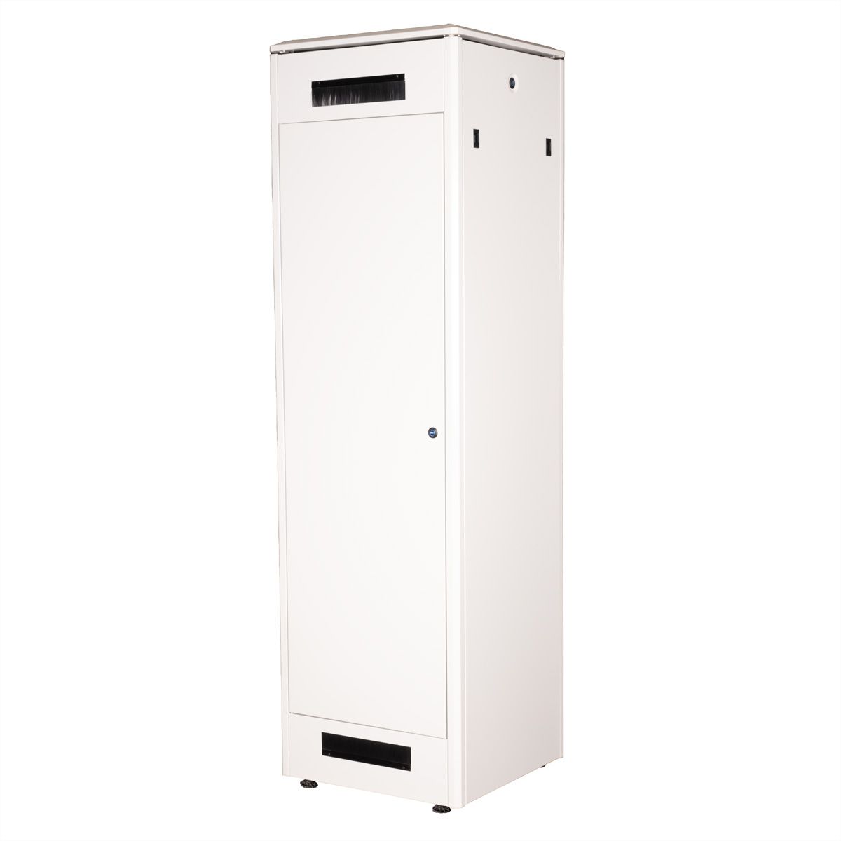 ROLINE 19-Zoll Netzwerkschrank Pro 42 HE, 600x600 BxT Glastür grau