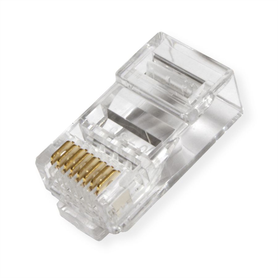 ROLINE Modular Plug ungeschirmt, Cat.6 (Class E), 10 Stck