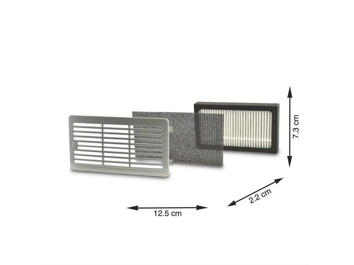 Solis filtre HEPA et carbone, adapté à Ultrasonic Pure type 7217