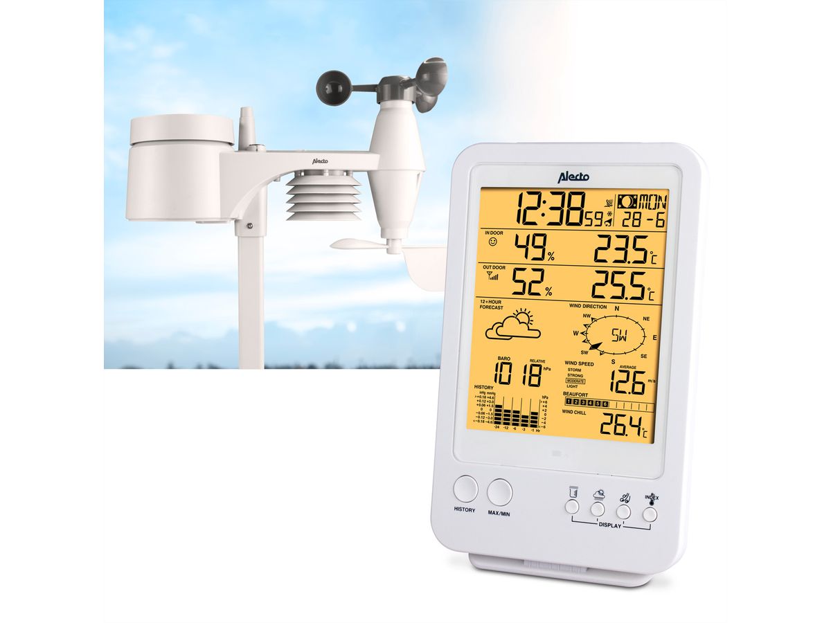 Alecto Wetterstation WS-4800