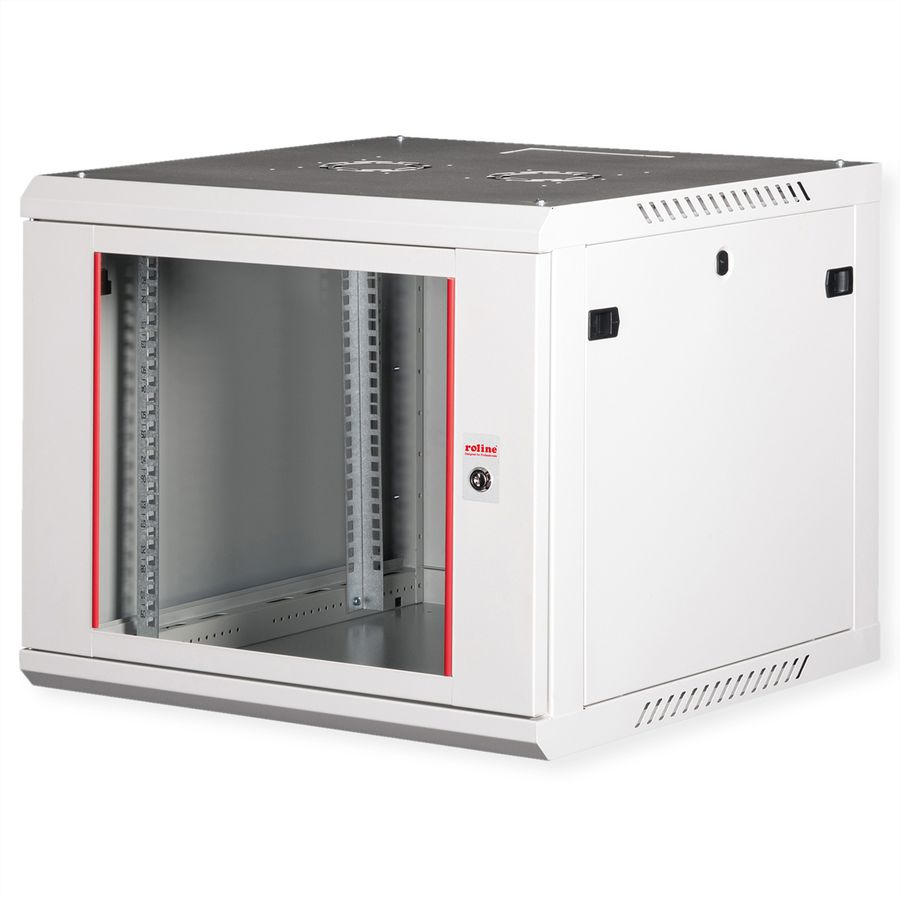 ROLINE 19-Zoll Wandgehäuse Basic Plus 9HE, 600x600 BxT grau