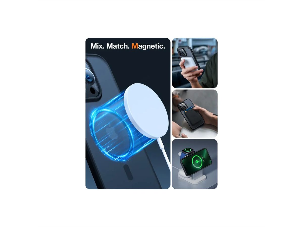 Torras étui portable Guardian iPhone 14 Pro Max, MagSafe, noir