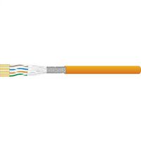 DÄTWYLER Installationskabel Uninet 7150 S/FTP (PiMF) 4P, LSOH, Cat.7 (Class F), orange, 100 m