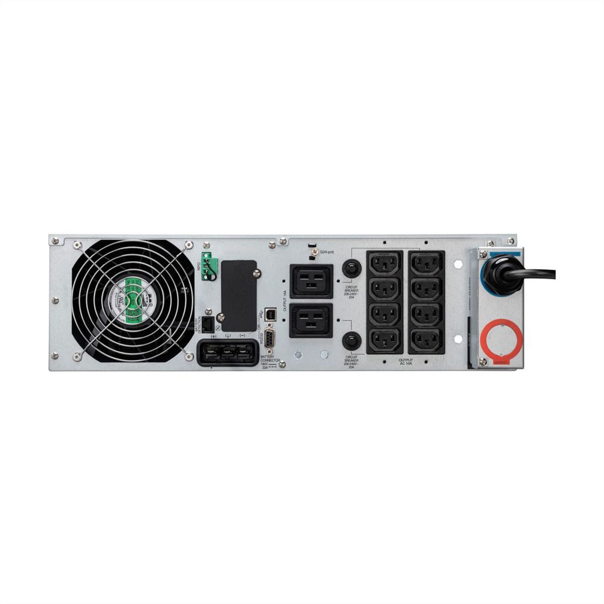 Eaton 9E 6000i 19" Rackmodell 3HE 6000VA / 5400W  / Technologie: Online Doppelwandler