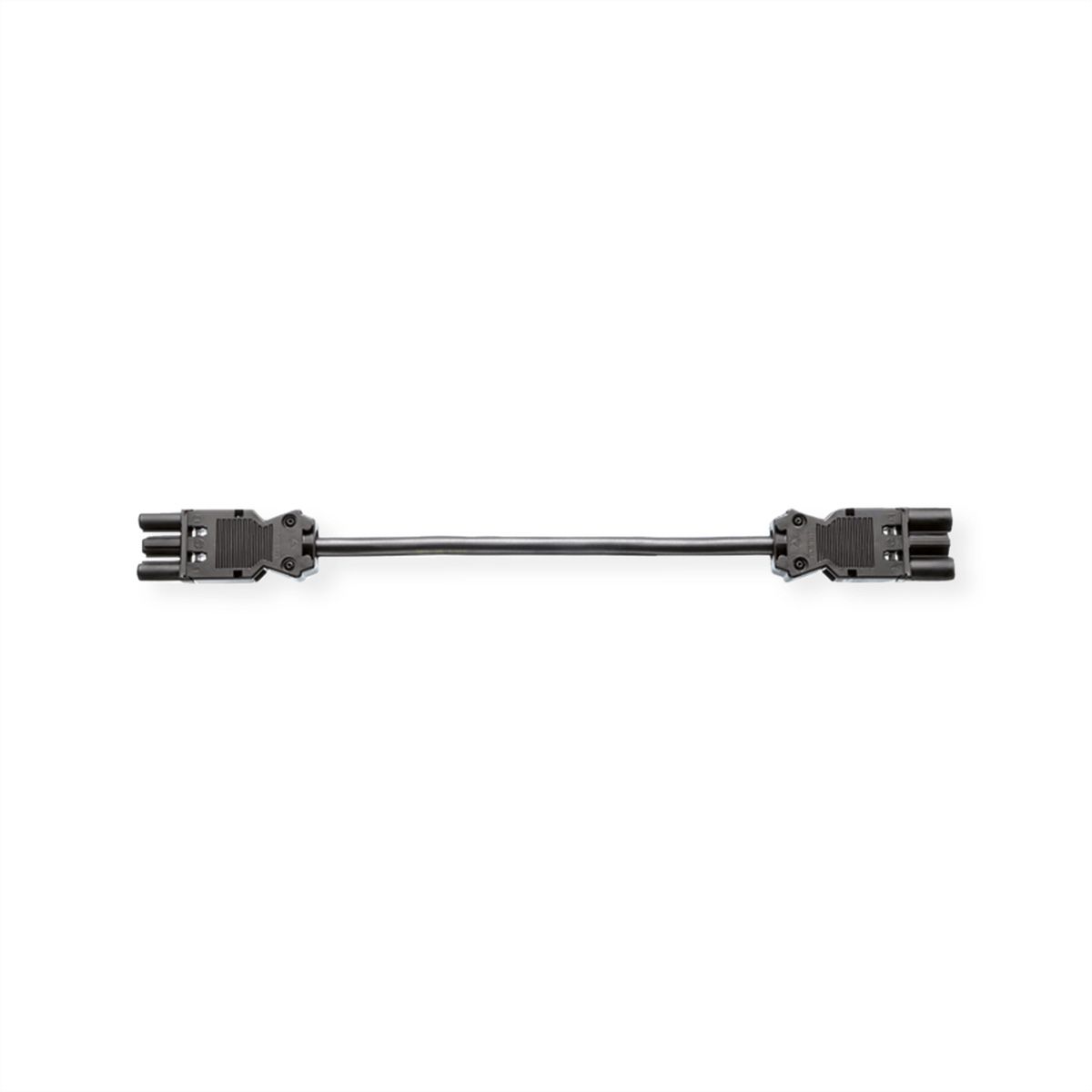 BACHMANN Câble prolongateur GST18-3 Mâle / femelle, noir, 0,3 m