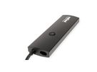 ROLINE USB 3.2 Gen2 Typ C Multiport Dockingstation, HDMI 4K60, USB 3.2 Gen2, USB-C PD, LAN, SD-Card Reader