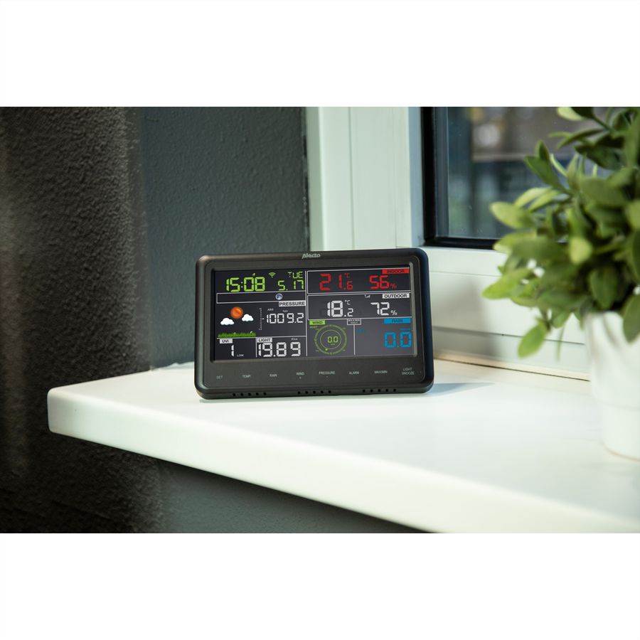 Alecto Station météo WS-5500 8 en 1 WIFI avec application