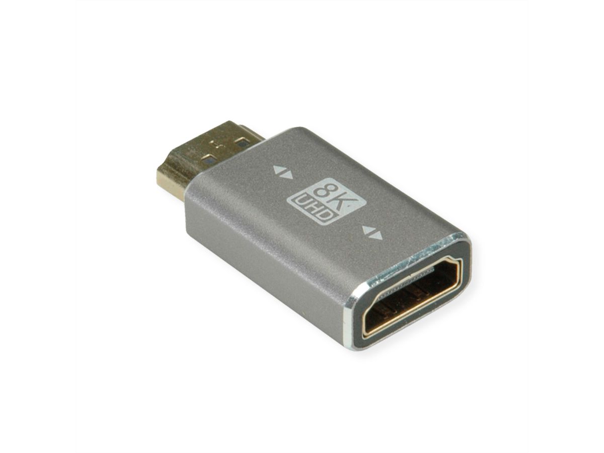ROLINE 8K HDMI Adapter, HDMI ST/BU