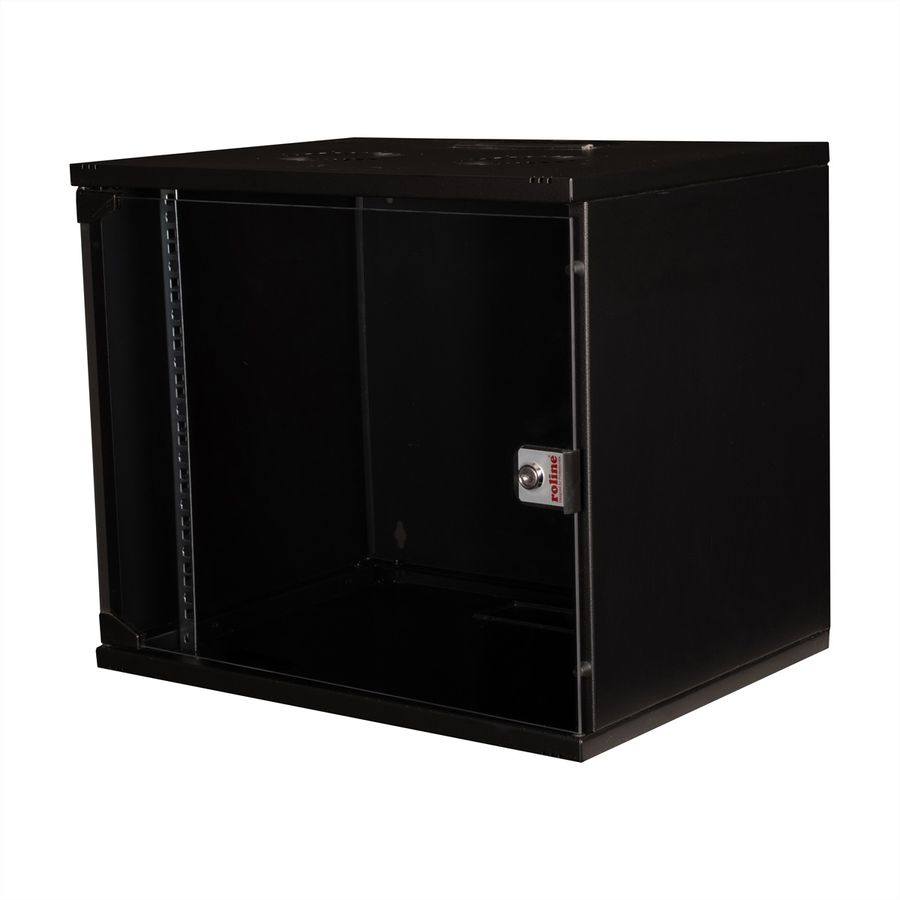 ROLINE 19-Zoll Wandgehäuse Basic 9 HE, 540x400 BxT Bausatz schwarz