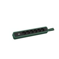 BACHMANN PRIMO 2 6xUTE avec boucle 2,0m CEE7/7 RAL6028