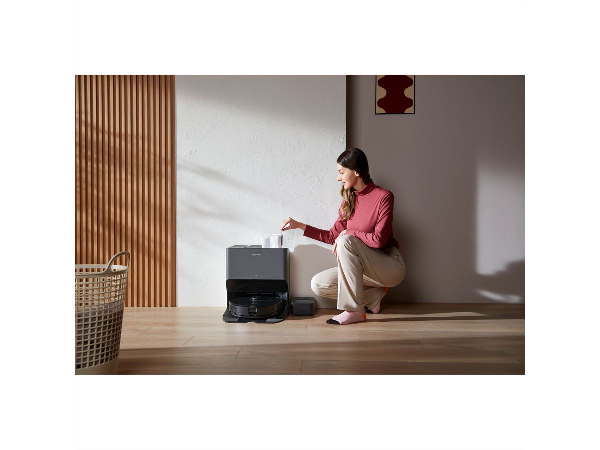 Roborock S8 Pro Ultra - Aspirateur robot, noir, robot aspirateur/balayeur